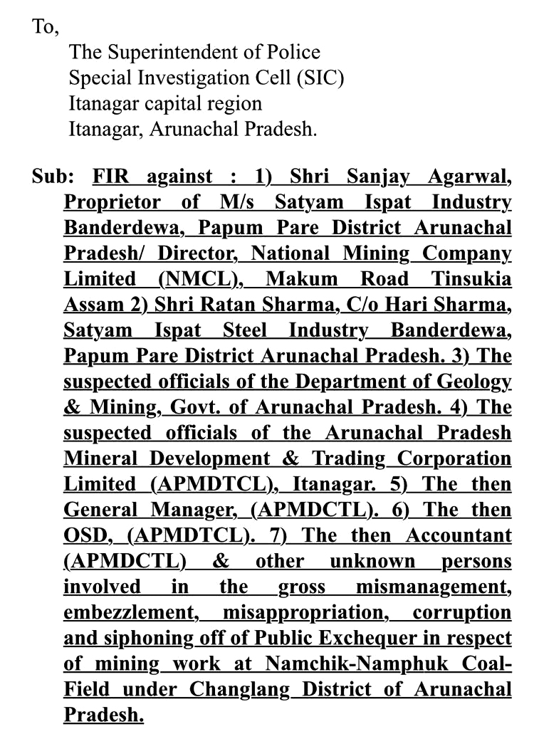 Eastern Sentinel Arunachal News